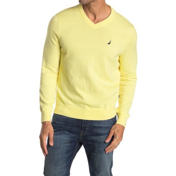 Nautica V-Neck Sweater New With Tags - Picture 1 of 4